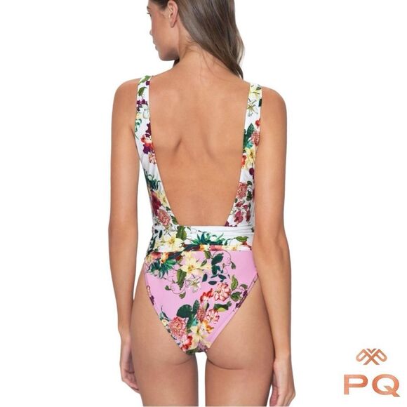 PQ Swim Summer Hibiscus Sierra One Piece - Picture 4 of 16